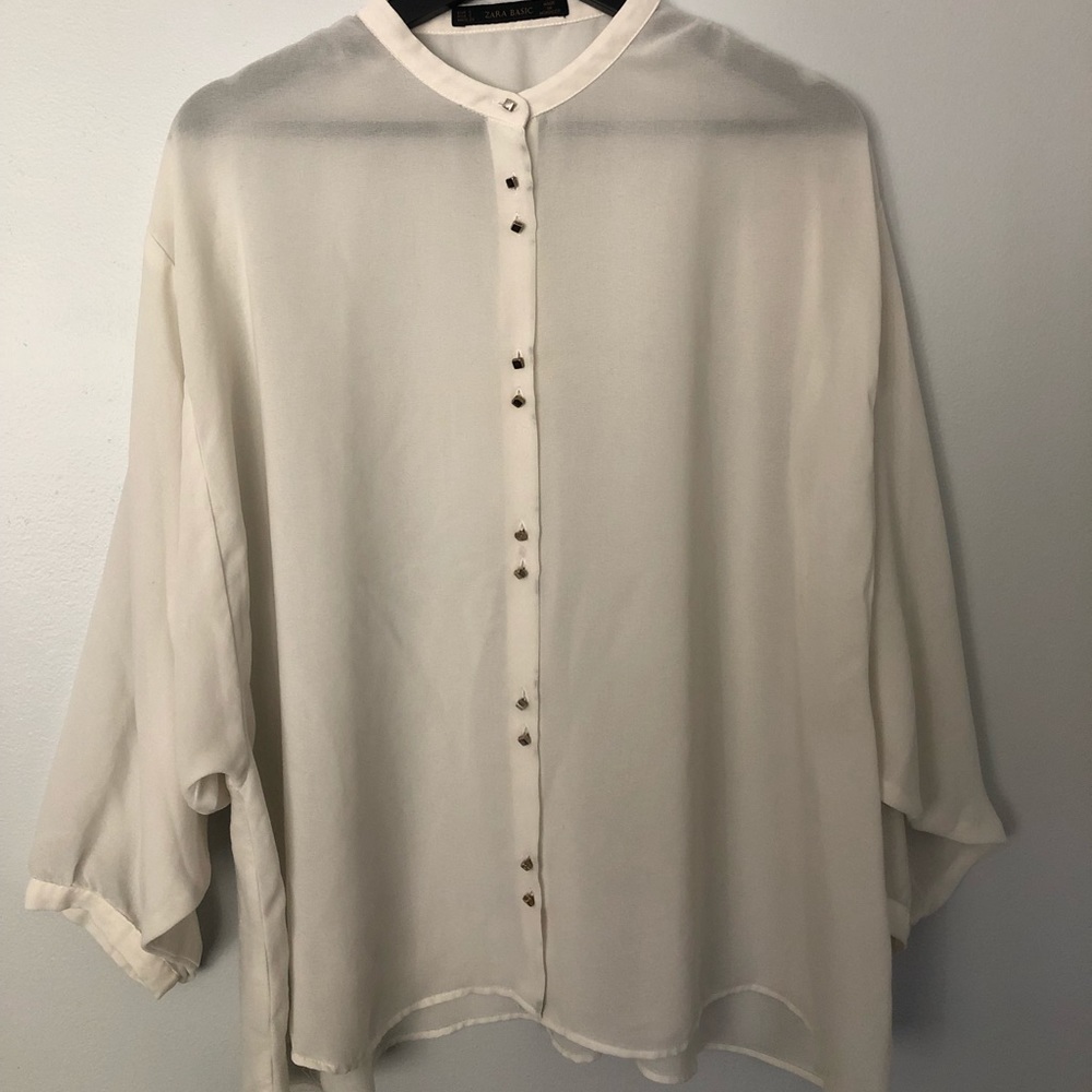 Zara oversized top